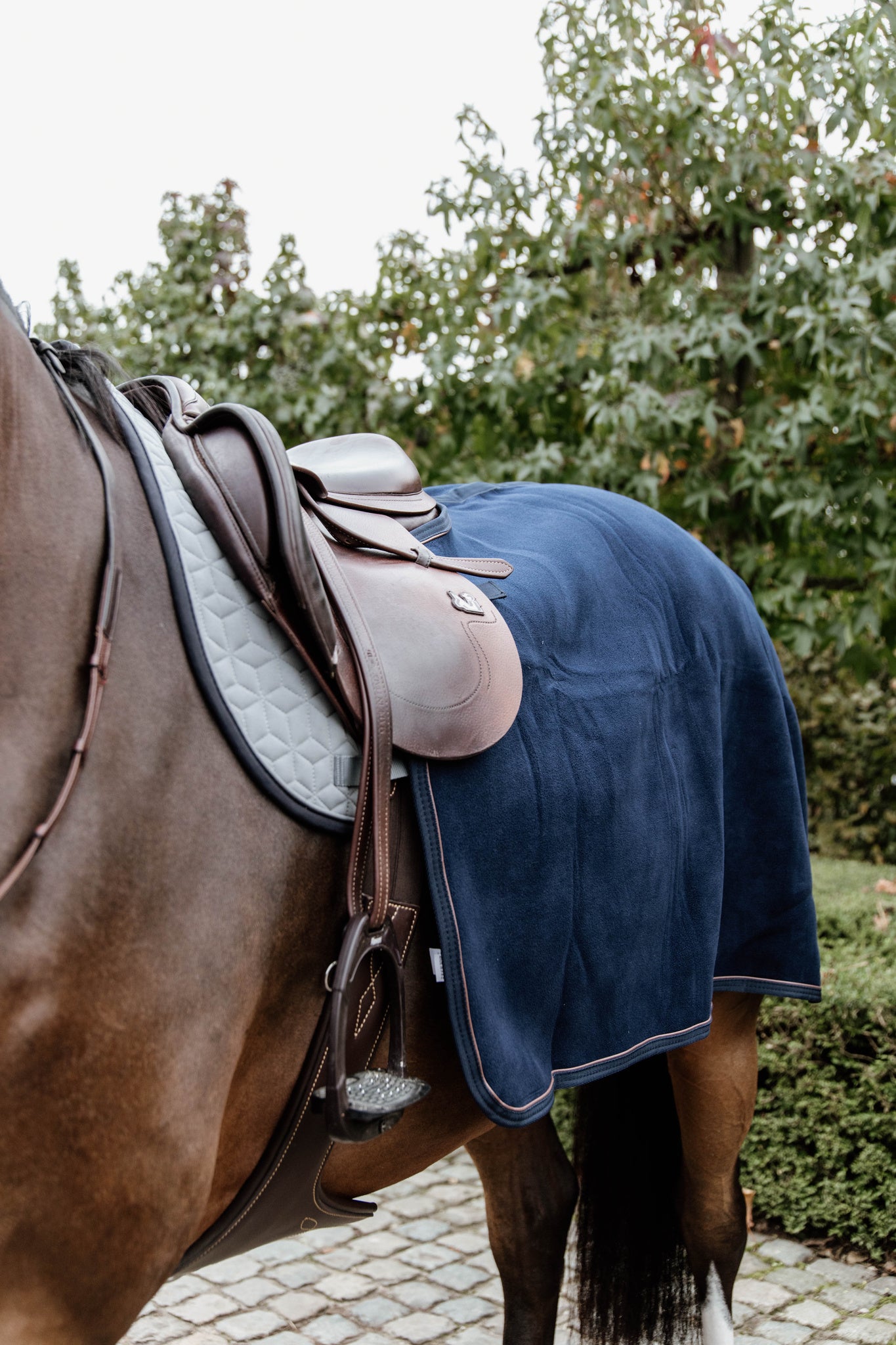 Kentucky Quarter Rug Heavy Fleece