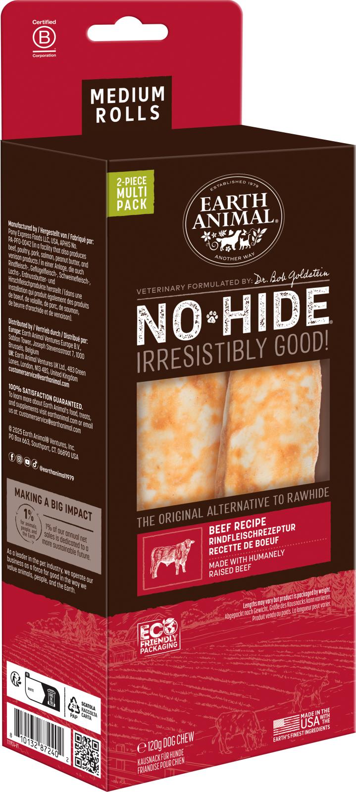 Earth Animal No Hide Beef Chews