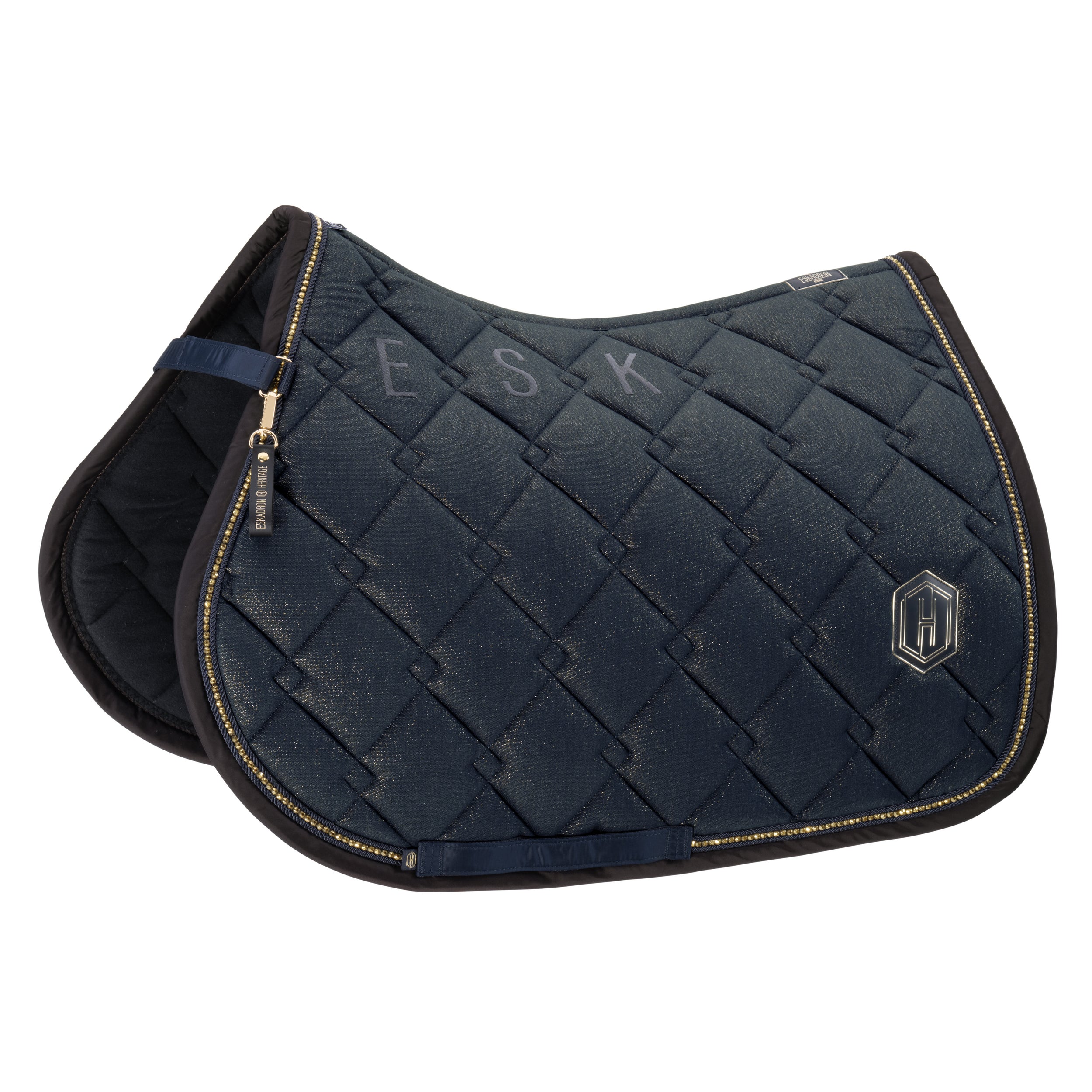 Eskadron Heritage Jumping Glitter Crystal Saddle Pad