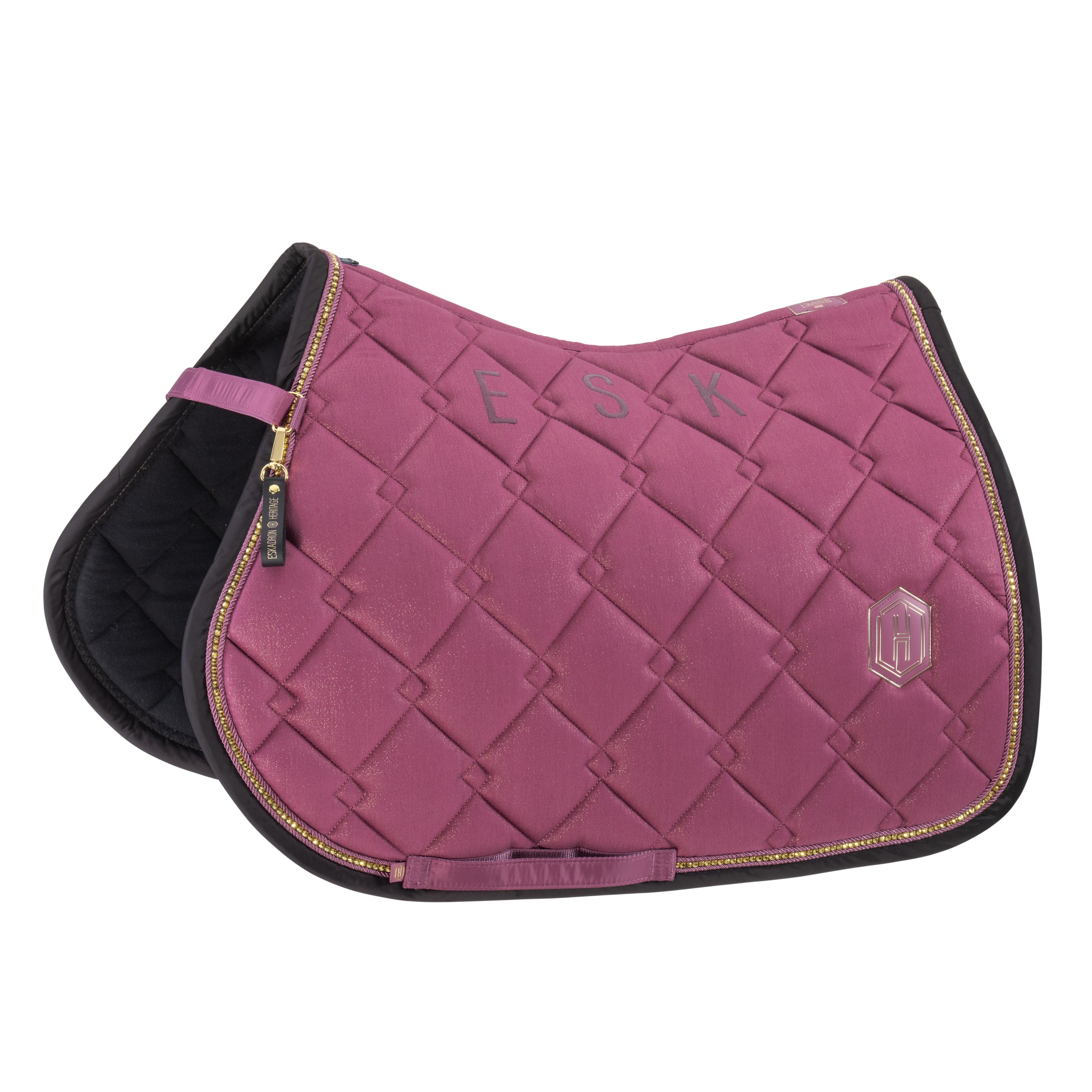 Eskadron Heritage Jumping Glitter Crystal Saddle Pad
