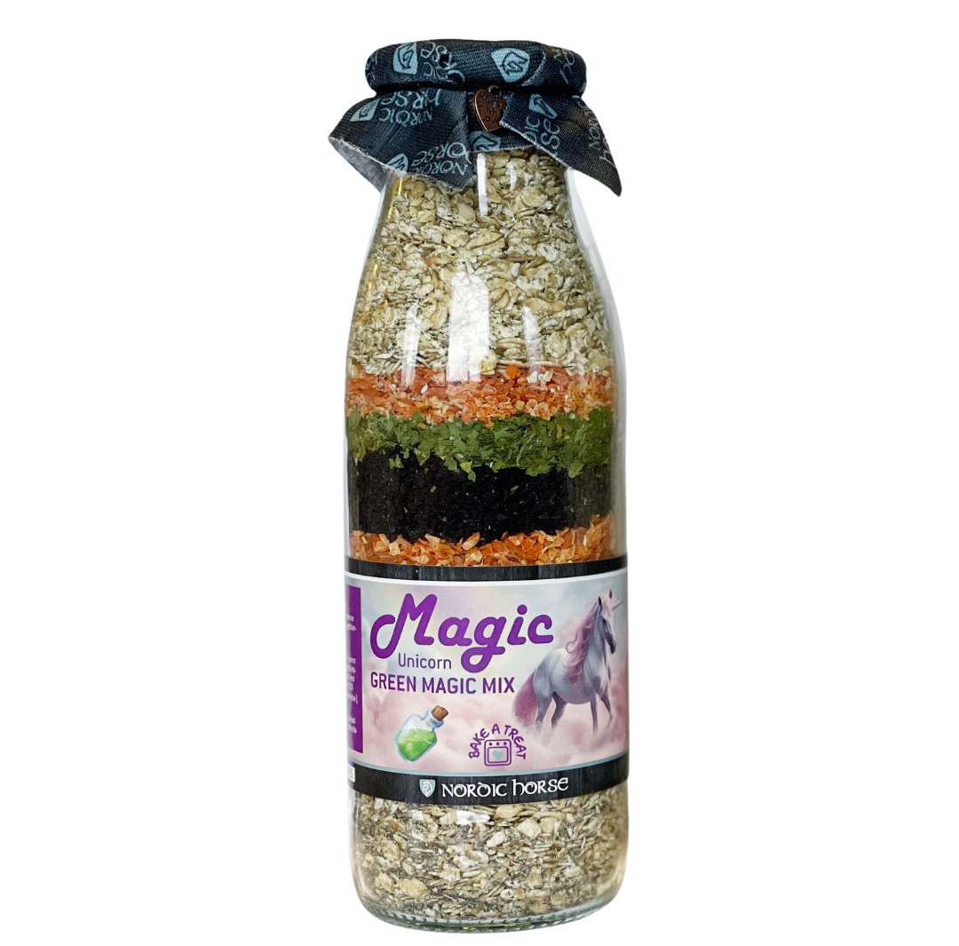Nordic Horse Green Magic Unicorn Mix