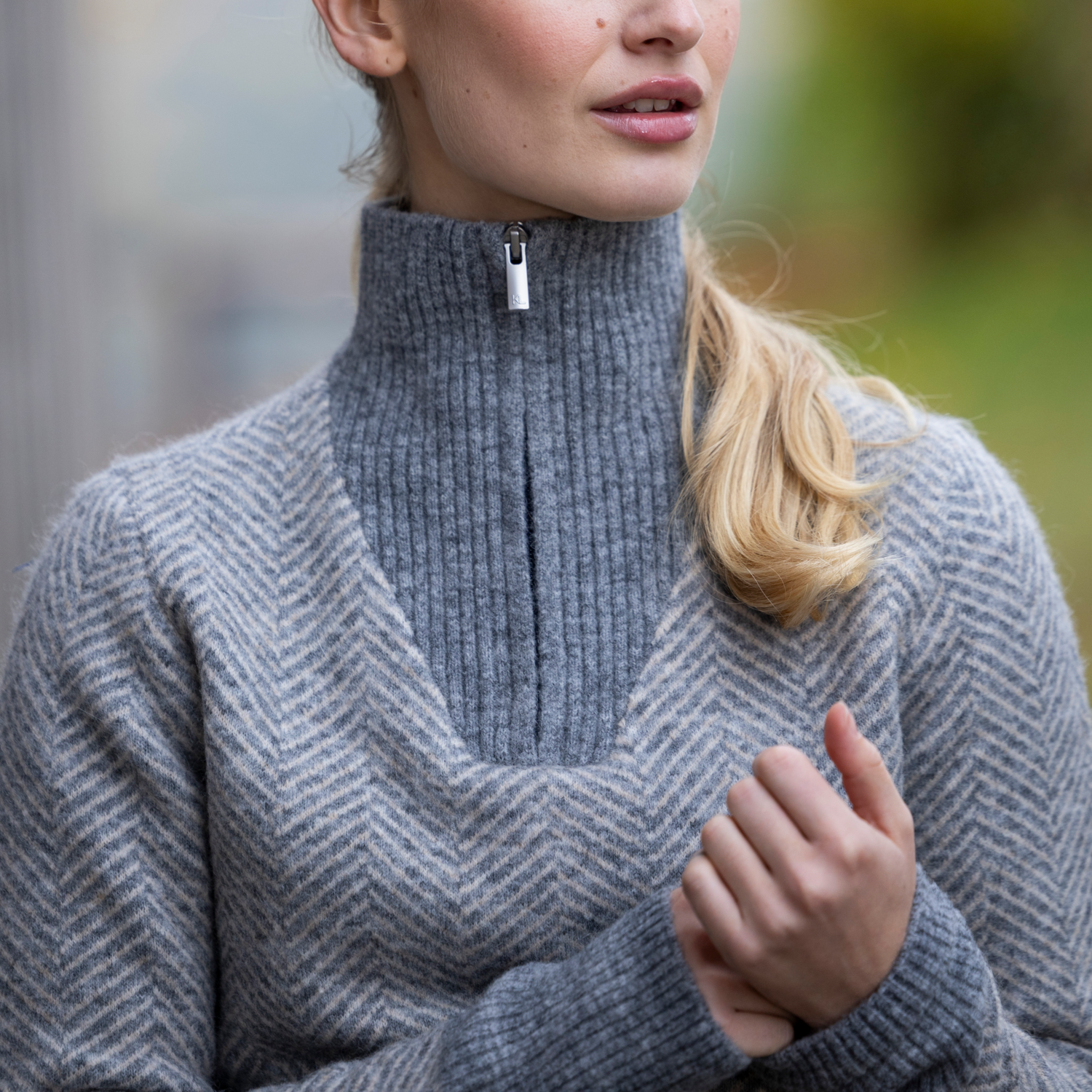 Kingsland KLAudrey Ladies Half Zip Knit