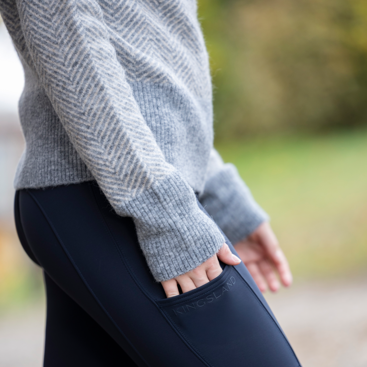 Kingsland KLAudrey Ladies Half Zip Knit