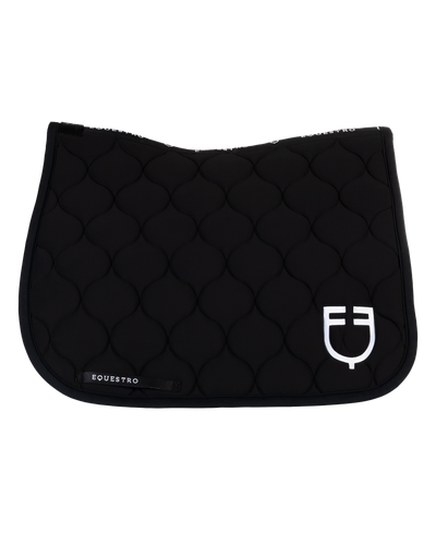 Equestro Dressage Saddle Pad Onion Jersey Black Line Edition
