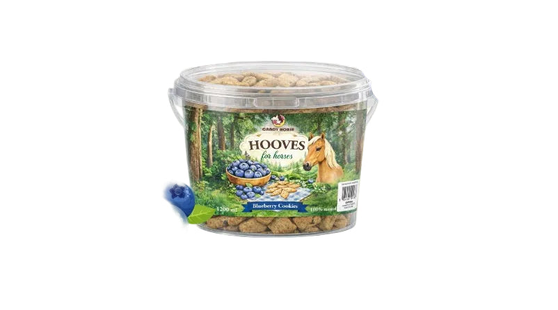 Candy Horse Hooves Blueberry Cookies