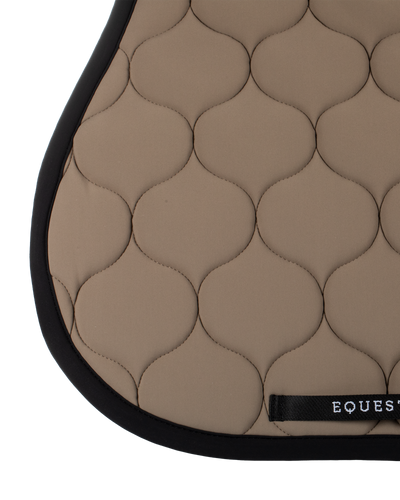 Equestro Jumping Saddle Pad Onion Jersey Black Line Edition
