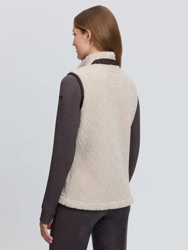 LemMieux Heritage Borg Gilet Stone
