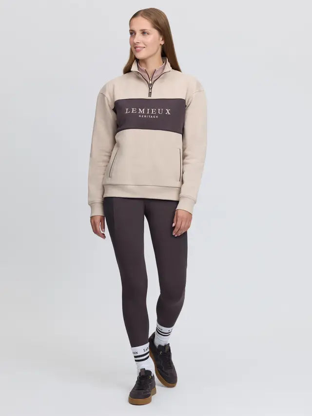 LeMieux Heritage Quarter Zip Sweat