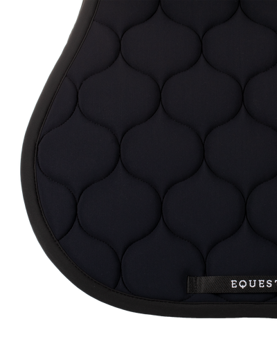 Equestro Jumping Saddle Pad Onion Jersey Black Line Edition