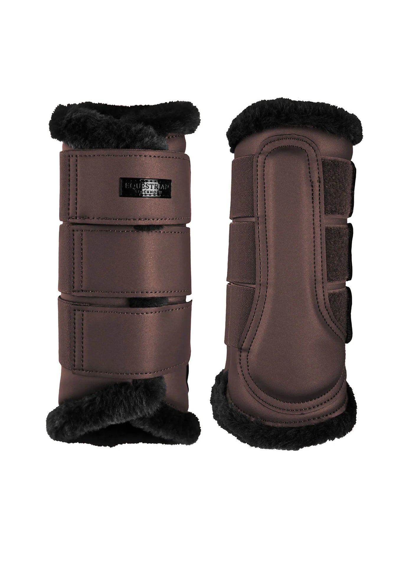 Equestrian Stockholm Mocha Brushing Boots