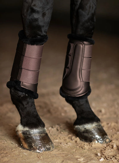 Equestrian Stockholm Mocha Brushing Boots