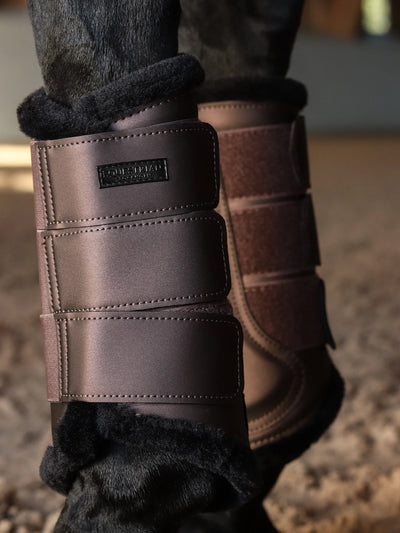 Equestrian Stockholm Mocha Brushing Boots