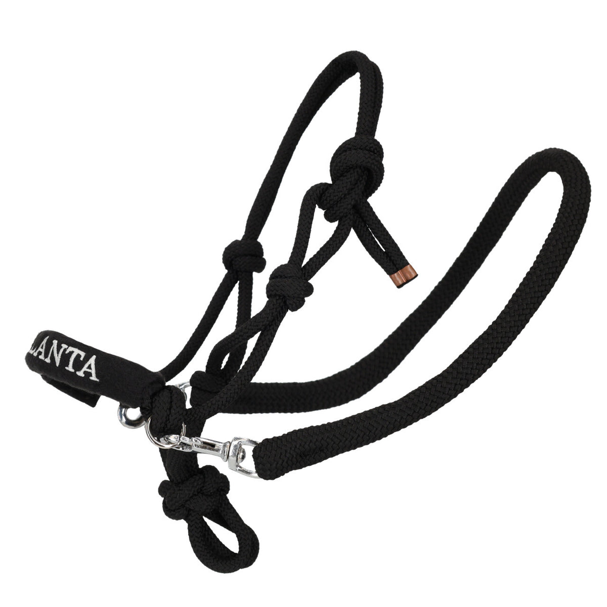 QHP Hobby Horse Nalanta Rope Halter with Rein