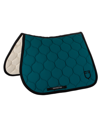 Equestro Jumping Saddle Pad Onion Jersey Black Line Edition