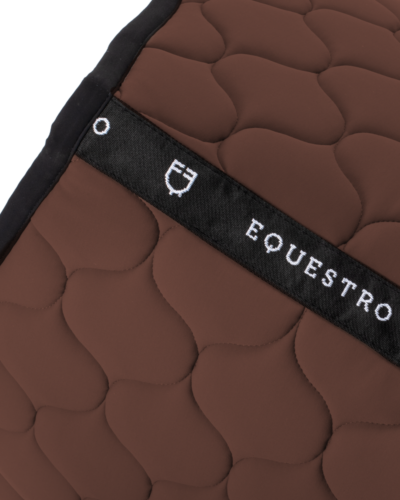 Equestro Jumping Saddle Pad Onion Jersey Black Line Edition