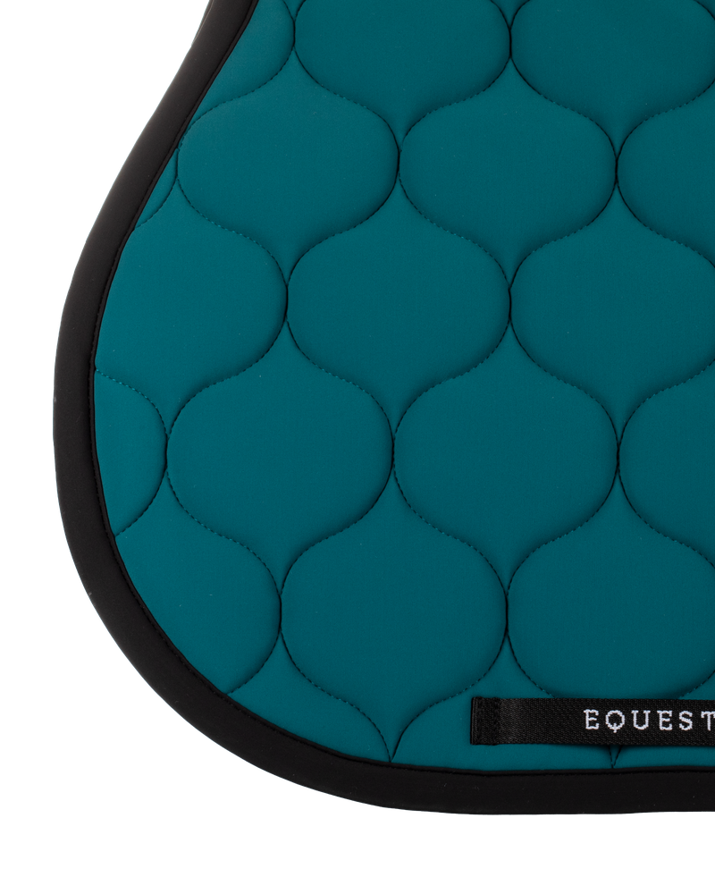 Equestro Jumping Saddle Pad Onion Jersey Black Line Edition