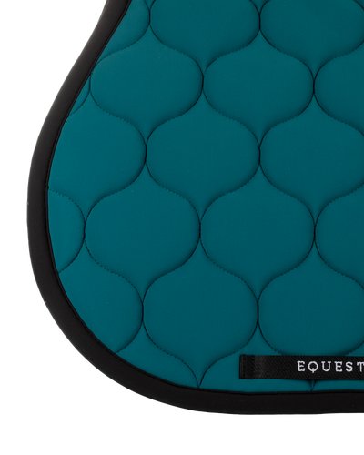 Equestro Jumping Saddle Pad Onion Jersey Black Line Edition