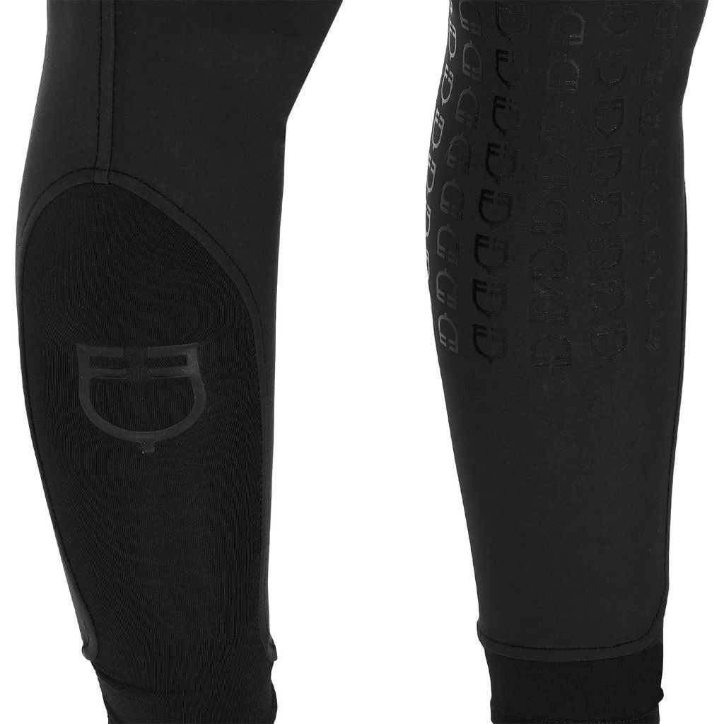 Equestro Women's High Waist Breeches With Fleece Lining