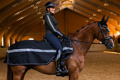 Equestrian Stockholm Luminous Black Exercise Rug