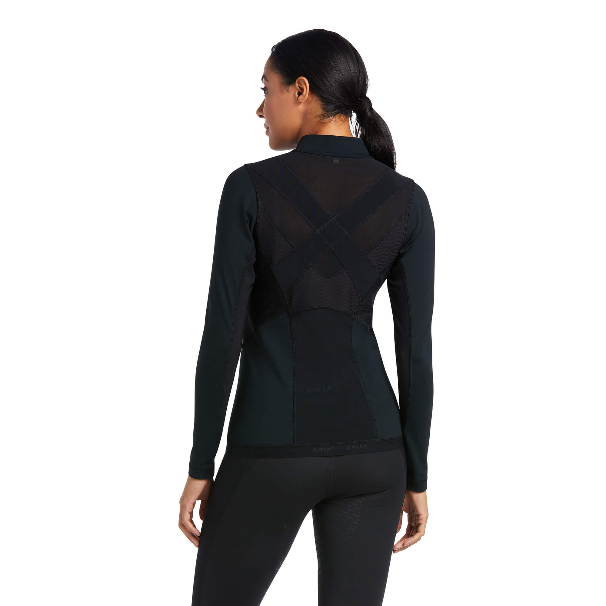 Ariat Ascent 1/4 Zip LS Baselayer - OUTLET