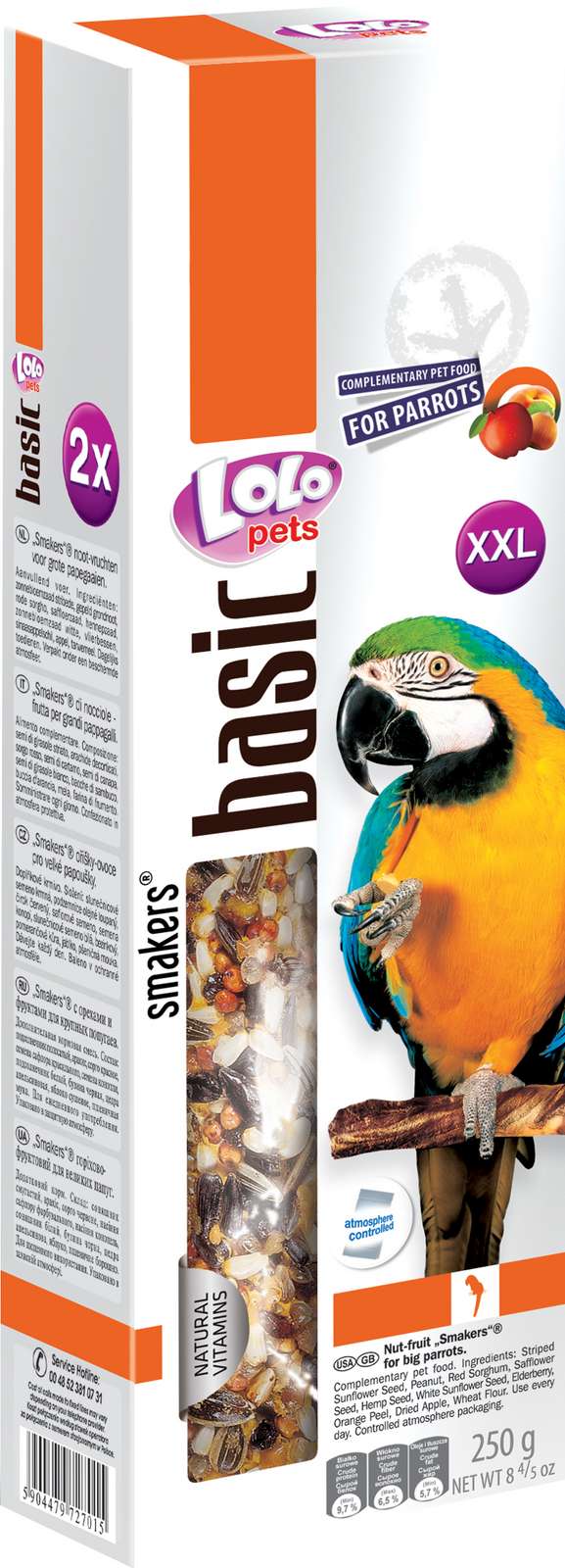 Lolo Pets Frøstænger XXL Papegøje