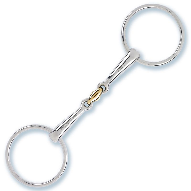 Stübben 2in1 Loose Ring Snaffle 3-delt. - OUTLET