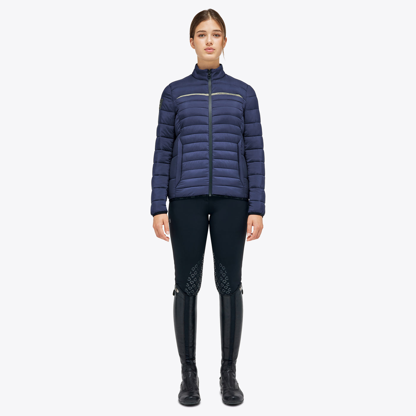 Cavalleria Toscana Team Highlight Quilted Nylon Puffer - OUTLET