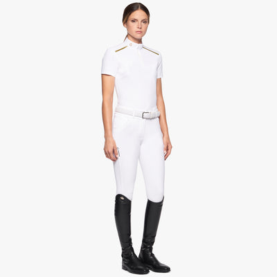 Cavalleria Toscana REVO Premier Jersey S/S Competition Zip Polo