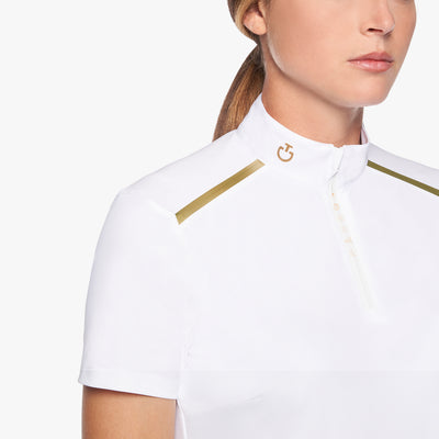 Cavalleria Toscana REVO Premier Jersey S/S Competition Zip Polo