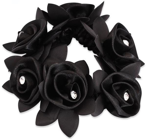 Scrunchie Diamond Rose