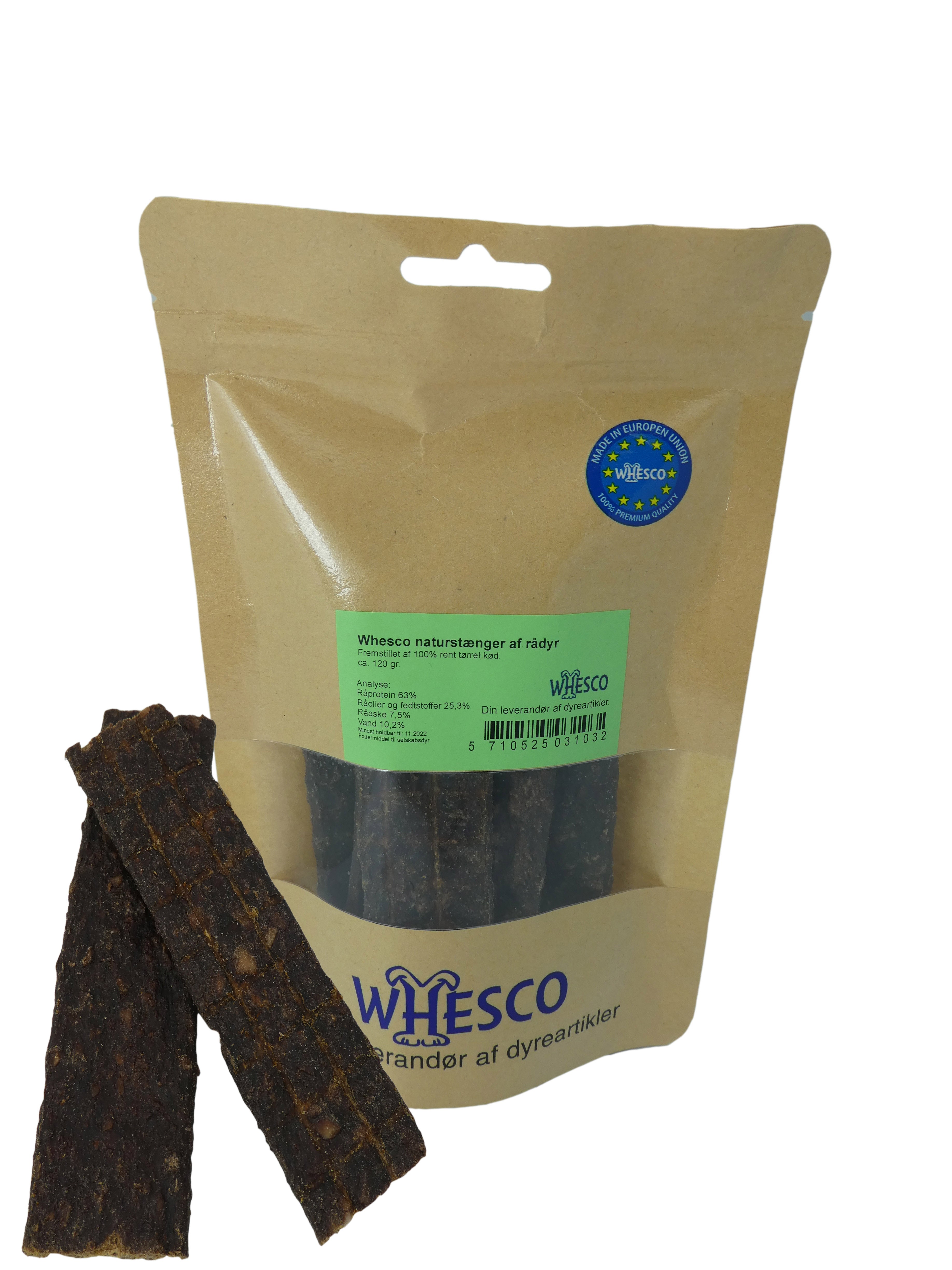 Whesco Naturstænger af Rådyr