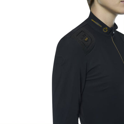 R-Evo Epaulet L/S Zip Polo - OUTLET