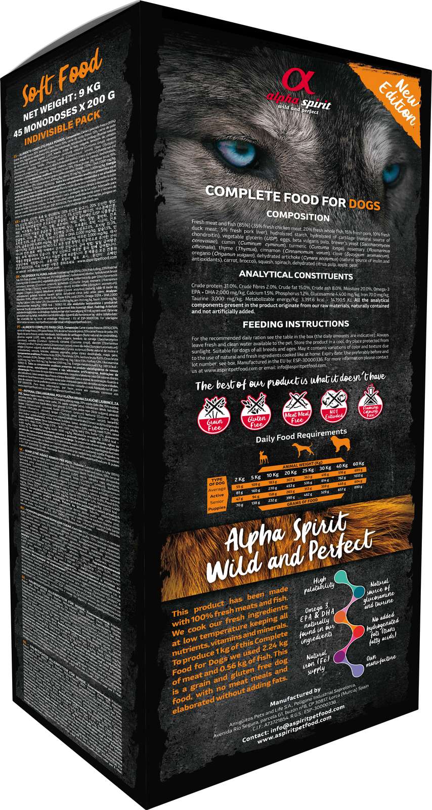 AlphaSpirit Semi-Moist Multiprotein