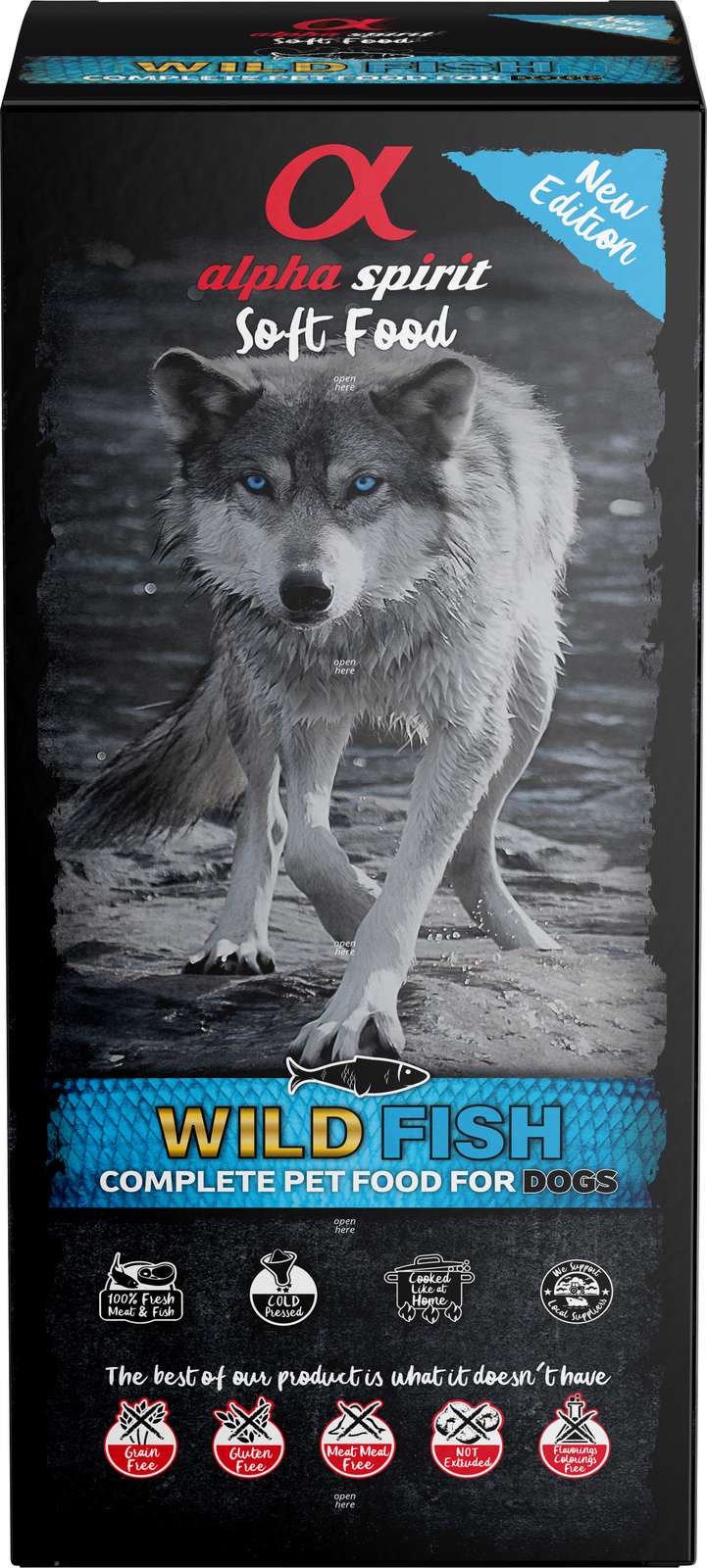 AlphaSpirit Semi-Moist Fisk