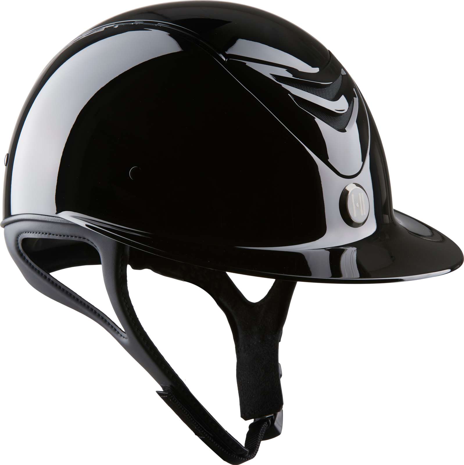 One K Avance Convertible Glossy Black Hjelm