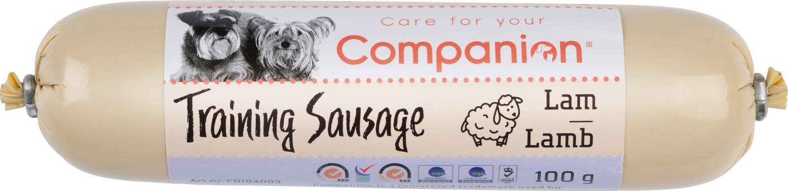 Companion Training Sausage Lamb
