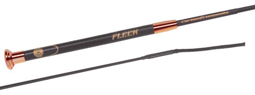 Fleck Carbon ultraleicht dressurpisk, PU-Griff, Rosegold