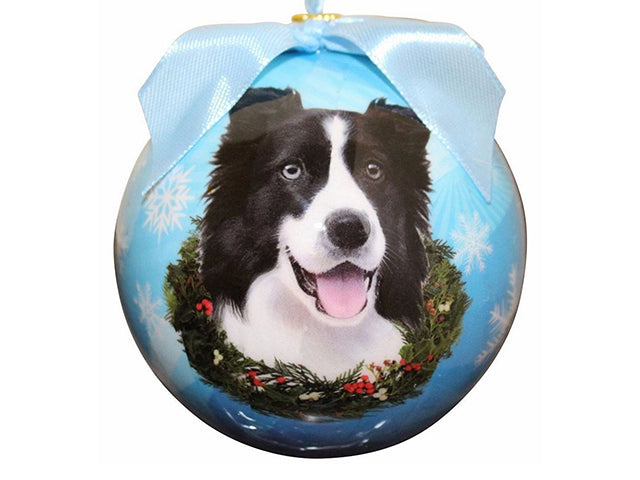 Julekugle Border Collie