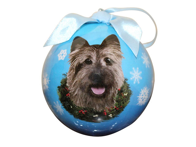 Julekugle Cairn Terrier