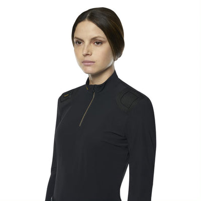 R-Evo Epaulet L/S Zip Polo - OUTLET