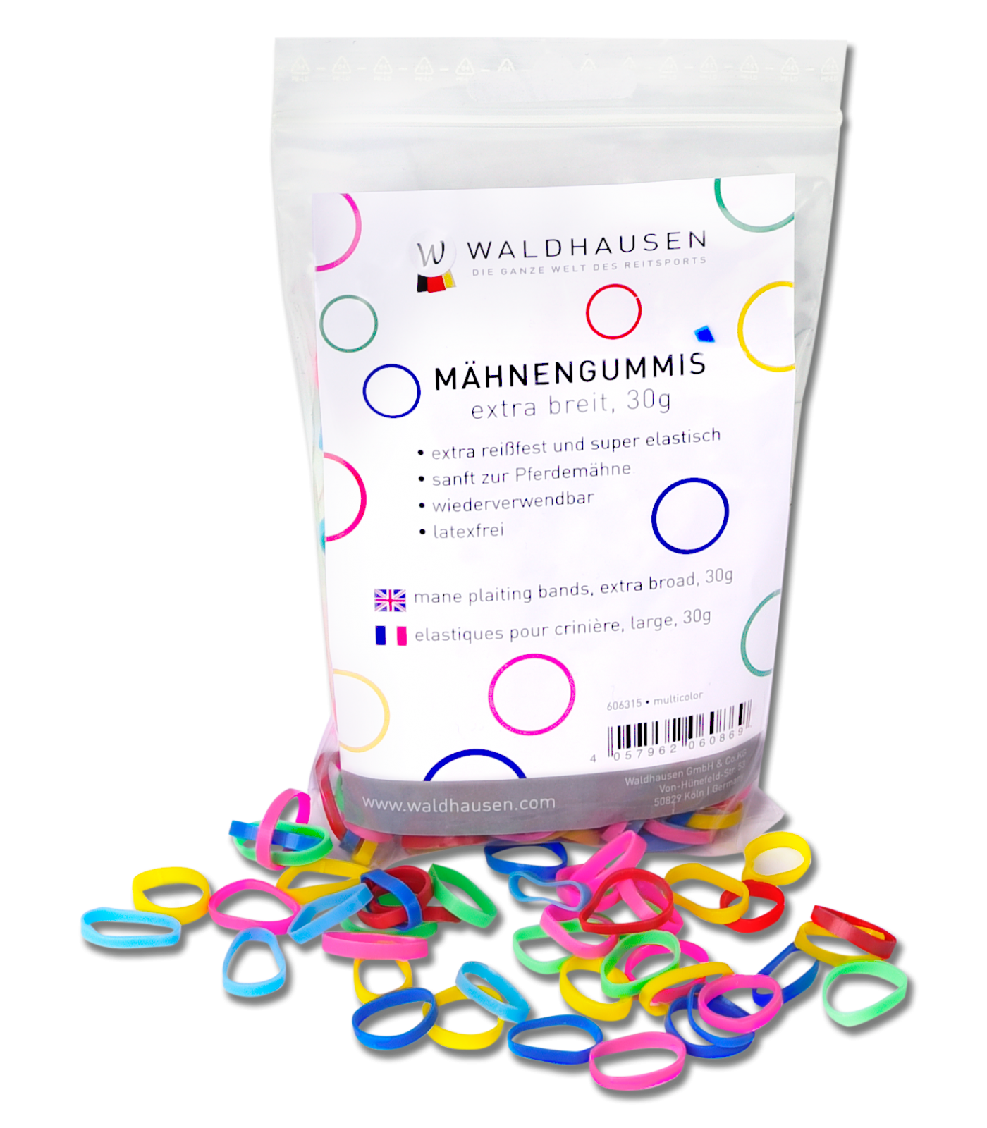 Waldhausen Man-elastikker Silikone