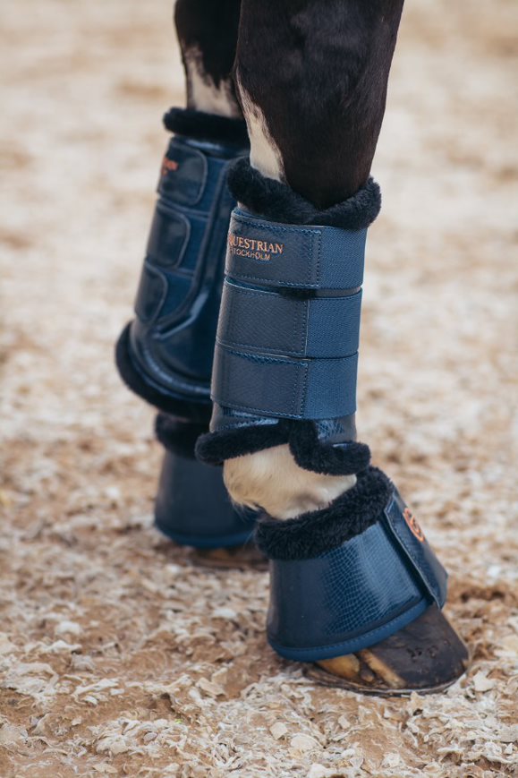 Equestrian Stockholm Monaco Blue Bell Boots - OUTLET