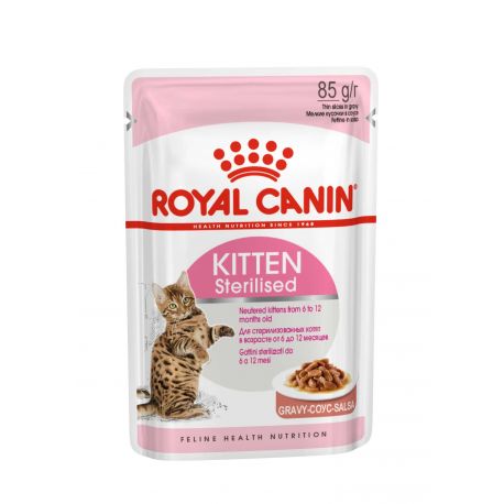 Royal Canin Kitten Sterilised Gravy vådfoder