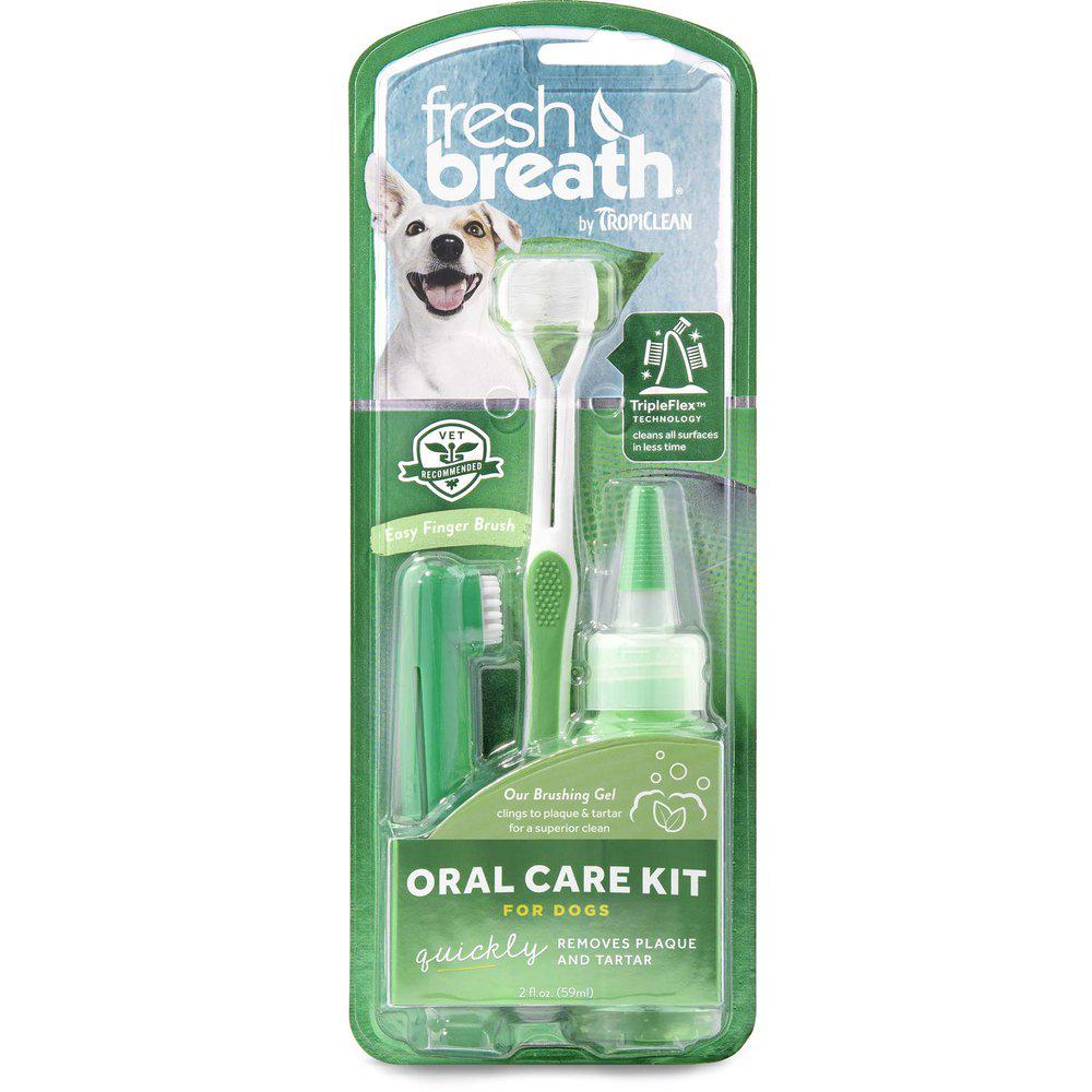 Tropiclean Oral Care Kit For Dogs