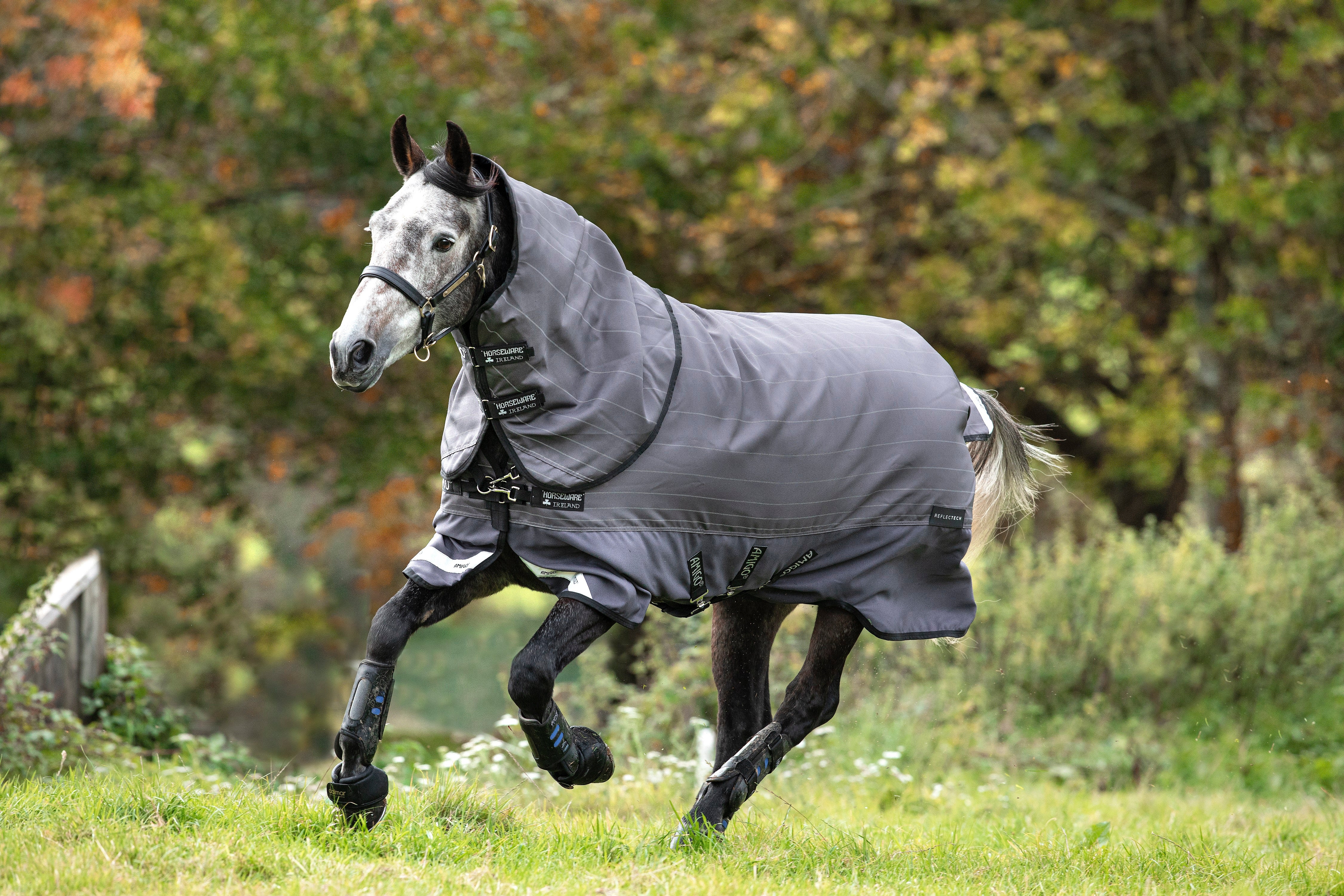 Horseware Amigo Bravo 12 Reflectech Plus Lite 100 g. - OUTLET