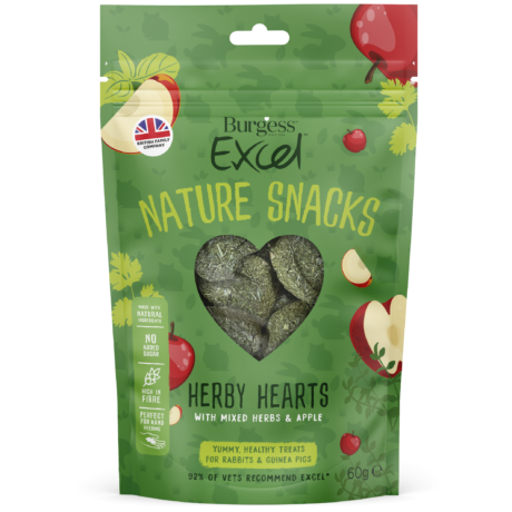 Nature Snacks Herby hearts - Kort dato