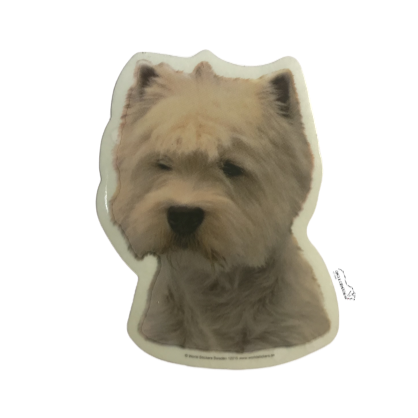 World Stickers Sweeden Klistermærke - West Highland White Terrier