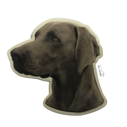 World Stickers Sweeden Klistermærke - Weimaraner