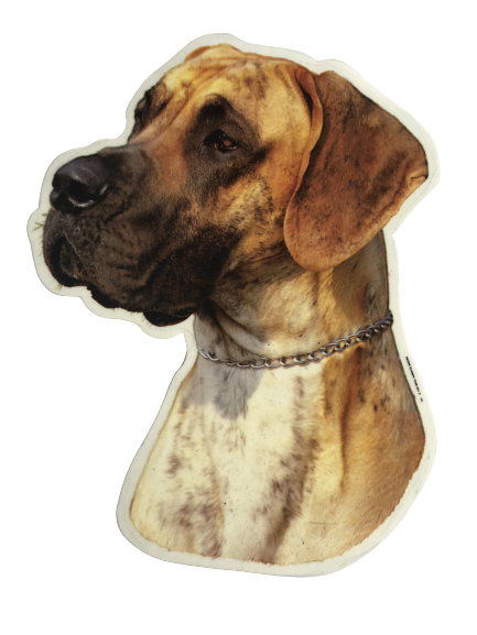 World Stickers Sweeden Klistermærke - Granddanois Brindle