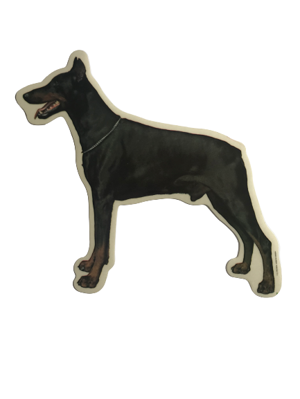 World Stickers Sweeden Klistermærke - Dobermann